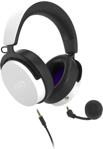 NZXT Relay 7.1 Surround Sound Gaming Headset PC White/Black