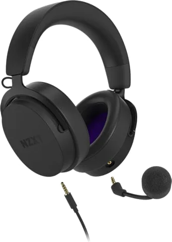 NZXT Relay 7.1 Surround Sound DTS X Gaming Headset PC Black