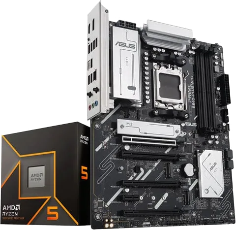 ASUS PRIME B840-PLUS WIFI + AMD Ryzen 5 9600X Bundle