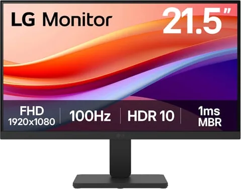 LG 22" 22U401A-B Full HD 100Hz VA Gaming Monitor