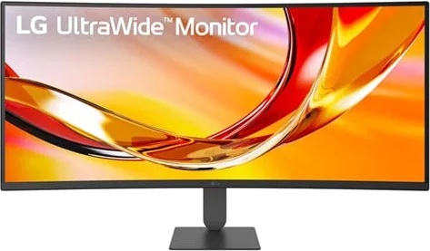 LG UltraWide 34U640B-B 34" 1800R 2K 144Hz FreeSync Premium HDR1 0 VA Curved Monitor