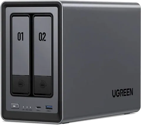 UGREEN NASync DXP2800 2 Bay NAS Enclosure 2.5"/3.5" HDD/SSD