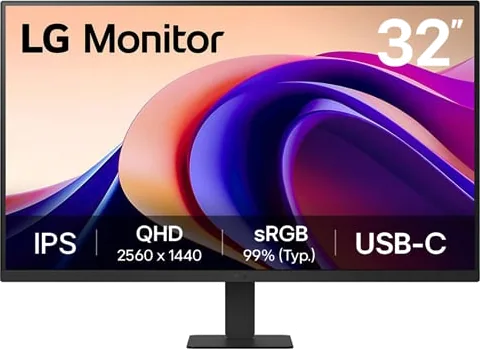 LG 32" 32U631A-B QHD 100Hz IPS HDR10 Gaming Monitor