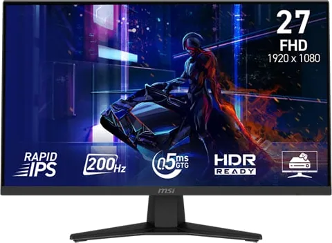 MSI 27" MAG 274F FHD 200Hz Adaptive-Sync IPS Monitor