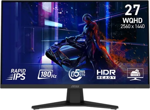MSI 27" MAG 274QF WQHD 180Hz Adaptive Sync IPS Monitor