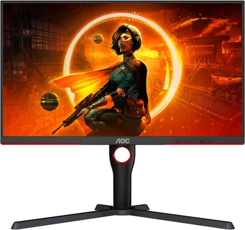 AOC Q27G3XMN/BK 27" Quad HD 180Hz Adaptive Sync Mini LED Gaming Monitor