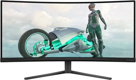 Philips Evnia 34" WQHD 180Hz Fast VA Curved Gaming Monitor