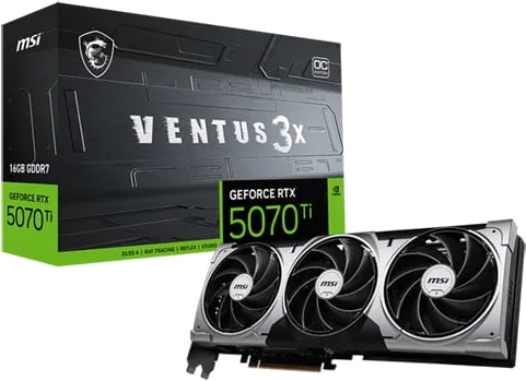 MSI GeForce RTX 5070 Ti VENTUS 3X OC
