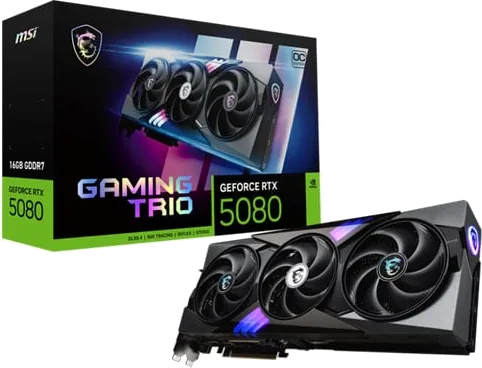 MSI GeForce RTX 5080 GAMING TRIO OC