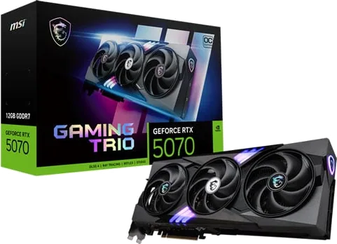 MSI GeForce RTX 5070 GAMING TRIO OC 12GB