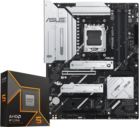 ASUS Prime X870-P + AMD Ryzen 5 9600X Bundle