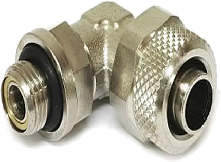Aqua-Computer Coupling 11/8 mm G 1/8 Angle Connector