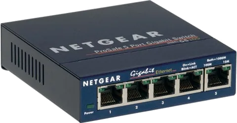 NETGEAR GS105UK 5-Port Gigabit ProSafe Compact Switch