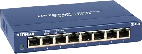Netgear ProSafe 8-Port Gigabit Desktop Switch Metal