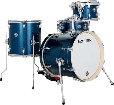 Ludwig Breakbeats 4-piece Shell Pack with Snare Drum