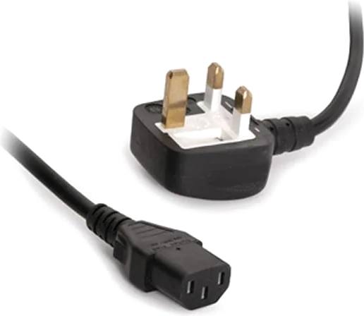 Xclio UK Plug to C13 Kettle Lead