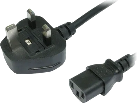Xclio UK Plug to C13 Mains Kettle Lead