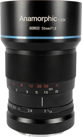 Sirui F1.8 1.33x Anamorphic Lens (E Mount)