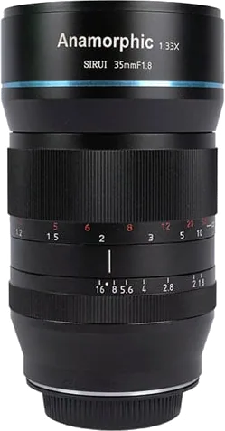 Sirui F1.8 1.33x Anamorphic Lens (RF Mount)