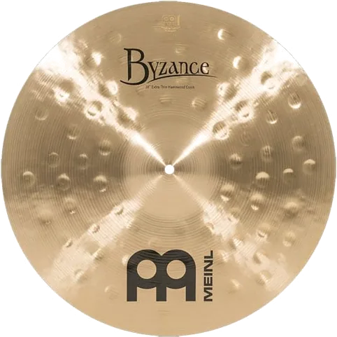 Meinl Byzance Traditional Extra Thin Hammered Crash Cymbal