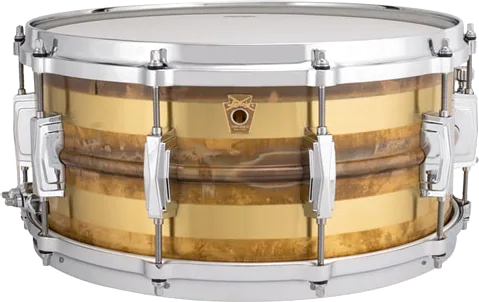 Ludwig Raw Bronze Striped Snare
