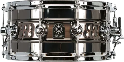 Natal Beaded/Hammered Steel Snare Drum