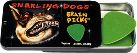 Snarling Dogs 351 Brain Picks . 12PC Tin
