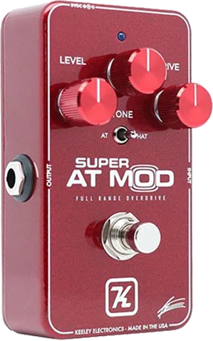 Keeley Super AT MOD Andy Timmons Signature Overdrive Effects Pedal