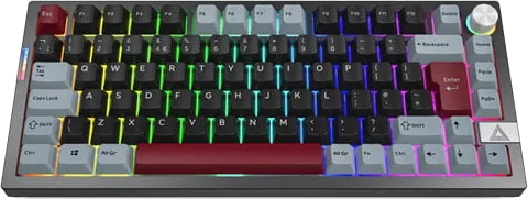 Montech MKey PRO Wireless/Wired 75% Darkness Gateron Switch Mechanical Gaming Keyboard