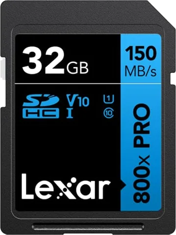 Lexar 800x PRO SDXC UHS-I Card Blue Series