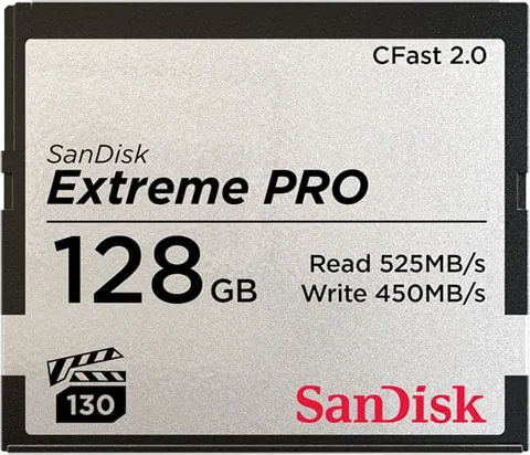 SanDisk Extreme Pro CFast 2.0