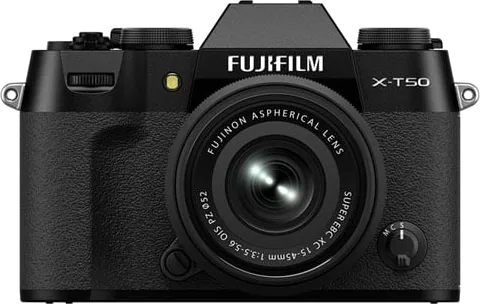 Fujifilm X-T50 Camera with XC15 F3.5-5.6 OIS PZ
