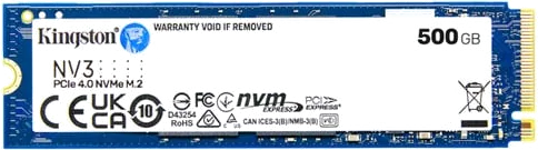 Kingston NV3 M.2 NVMe PCIe 4.0 SSD