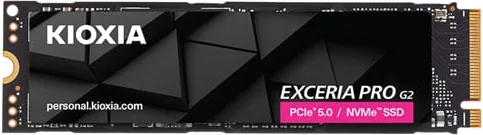 Kioxia Exceria PRO G2 M.2 (2280) PCIe Gen 5 NVMe SSD
