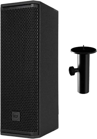 RCF NXL 14-A Compact Active Point Source Speaker + Stand Adapter