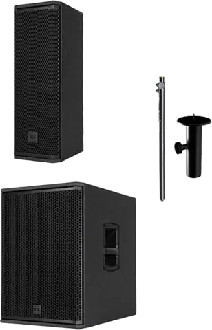 RCF NXL 14-A & Sub15AX with Stand and Spacer