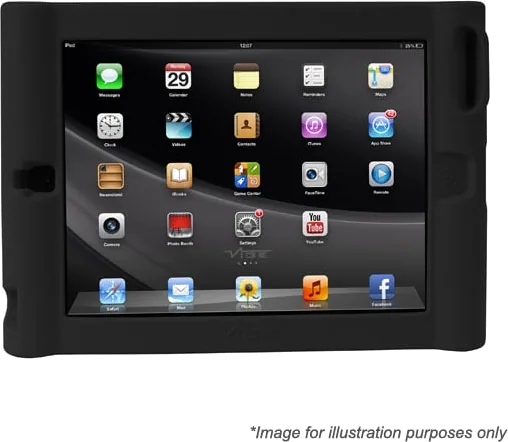 Vibe Slick-Grip Passive Amplifier iPad Protective Case