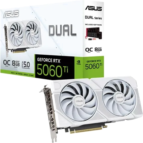 ASUS GeForce RTX 5060 Ti DUAL White OC