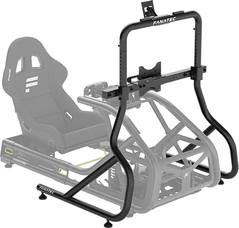 Fanatec ClubSport GT Cockpit Monitor Stand Supports to 65" Screen Steel Tubing Adjustable