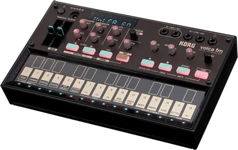Korg Volca FM 6-voice polyphony 16-step loop sequencer arpeggiator